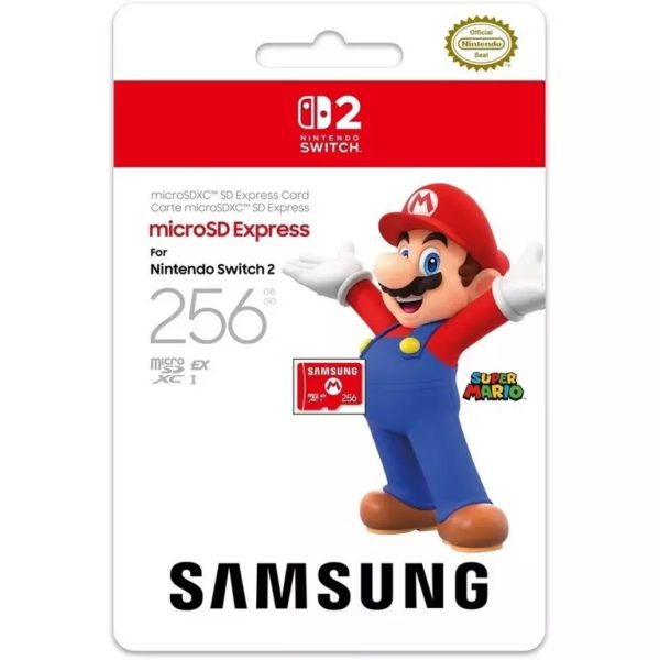 Карта памяти Samsung microSD Express card 256GB for Nintendo Switch 2