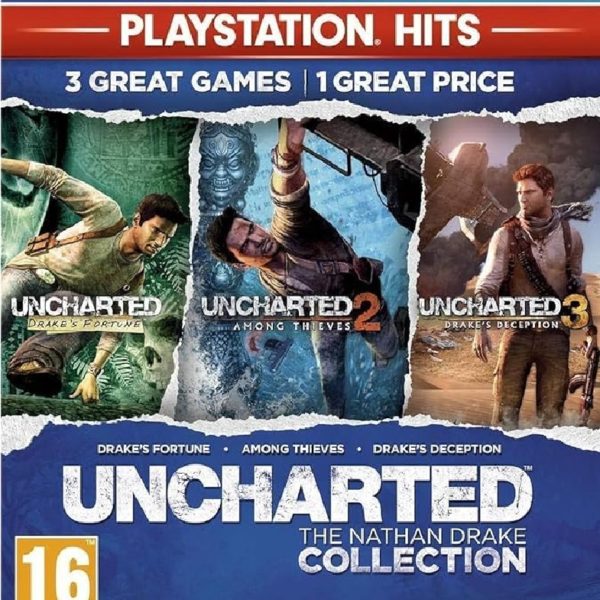Uncharted Collection PS4 (русская версия)