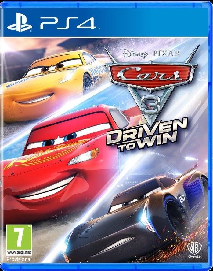 Уживані PS4 Disney Pixar Cars 3 (eng, ru sub)
