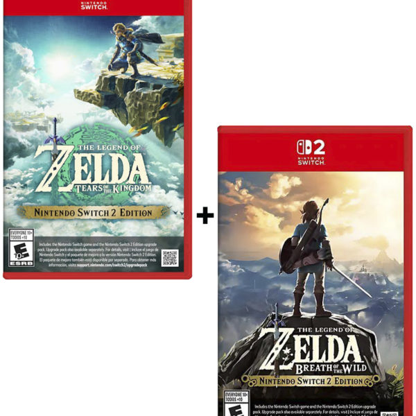 The Legend of Zelda: Breath of the Wild + Tears of the Kingdom Nintendo Switch 2 (русская версия)