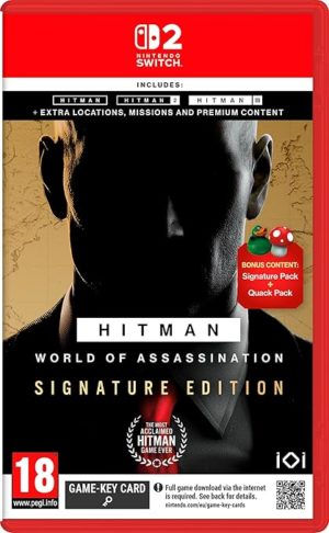 HITMAN World of Assassination — Signature Edition Nintendo Switch 2 (русские субтитры)