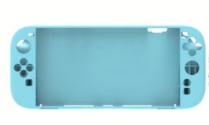 Силиконовый чехол Nintendo Switch 2 (голубой)