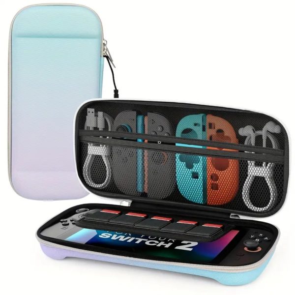 Чехол для Nintendo Switch 2 (сиренево-голубой)