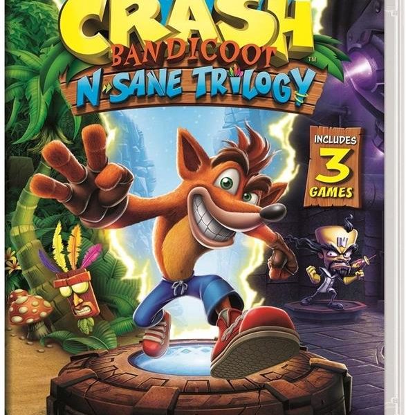 Б/У Nintendo Switch Crash Bandicoot Nsane Trilogy (английская версия)
