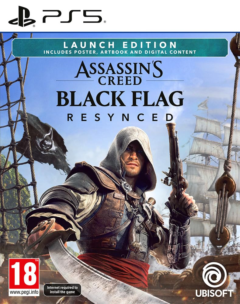 PS5 Assassin's Creed Black Flag Resynced Launch edition (eng, ru sub)