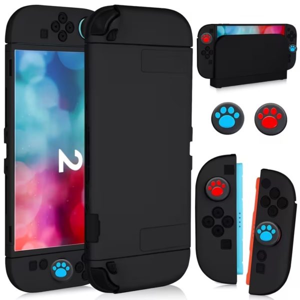 Силіконовий чохол Nintendo Switch 2 (чорний)