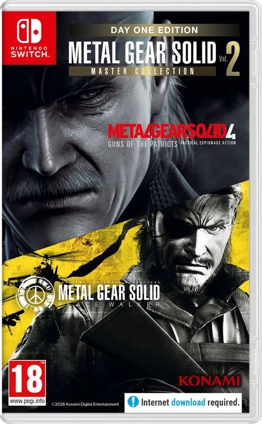 Nintendo Switch Metal Gear Solid: Master Collection Volume 2 - Day One Edition (eng)