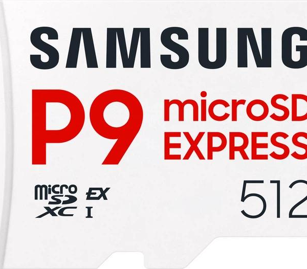 Карта памʼяті Samsung P9 Express microSDXC 512GB для Nintendo Switch 2 (Нова, без упаковки)