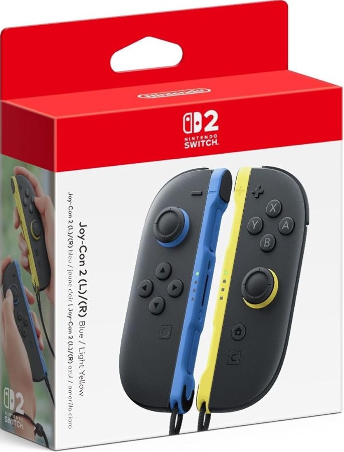 Ігровий контролер Nintendo Switch 2 Joy-Con 2 Light Blue/Light Yellow