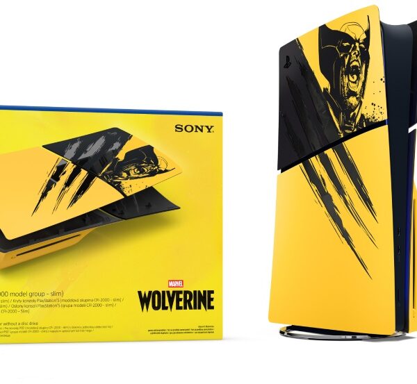 Панелі корпусу PlayStation 5 Standard & Digital Marvel’s Wolverine Limited Edition