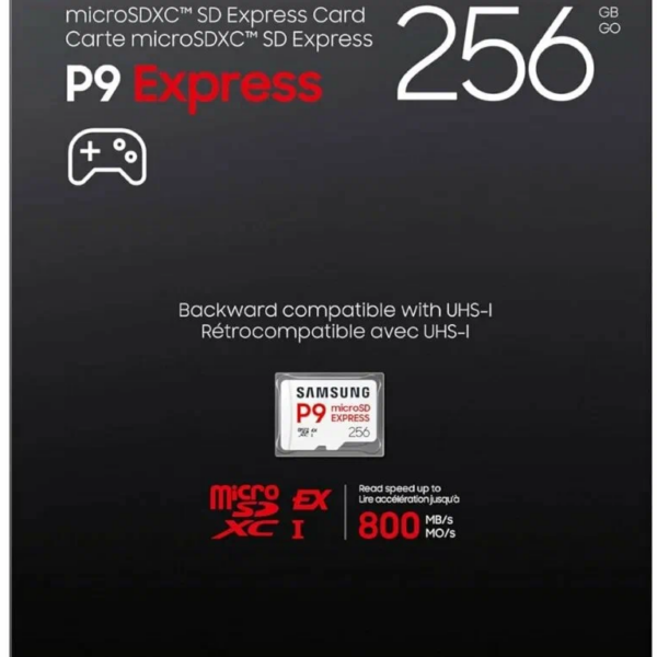 Карта пам’яті Samsung P9 Express microSDXC 256GB для Nintendo Switch 2