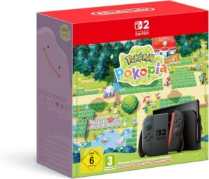 Портативна ігрова консоль Nintendo Switch 2 Black Pokemon Pokopia Bundle