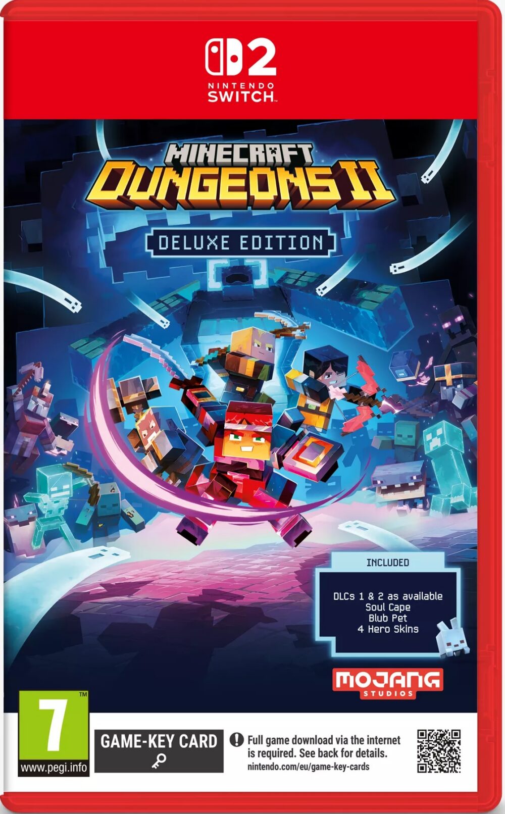 Nintendo Switch 2 Minecraft Dungeons 2 Deluxe Edition (eng, ru sub, ukr sub)