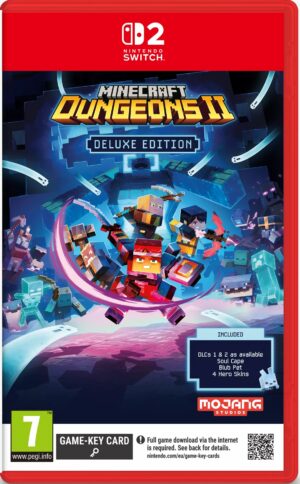 Nintendo Switch 2 Minecraft Dungeons 2 Deluxe Edition (eng, ru sub, ukr sub)